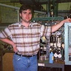 Man with brown hair